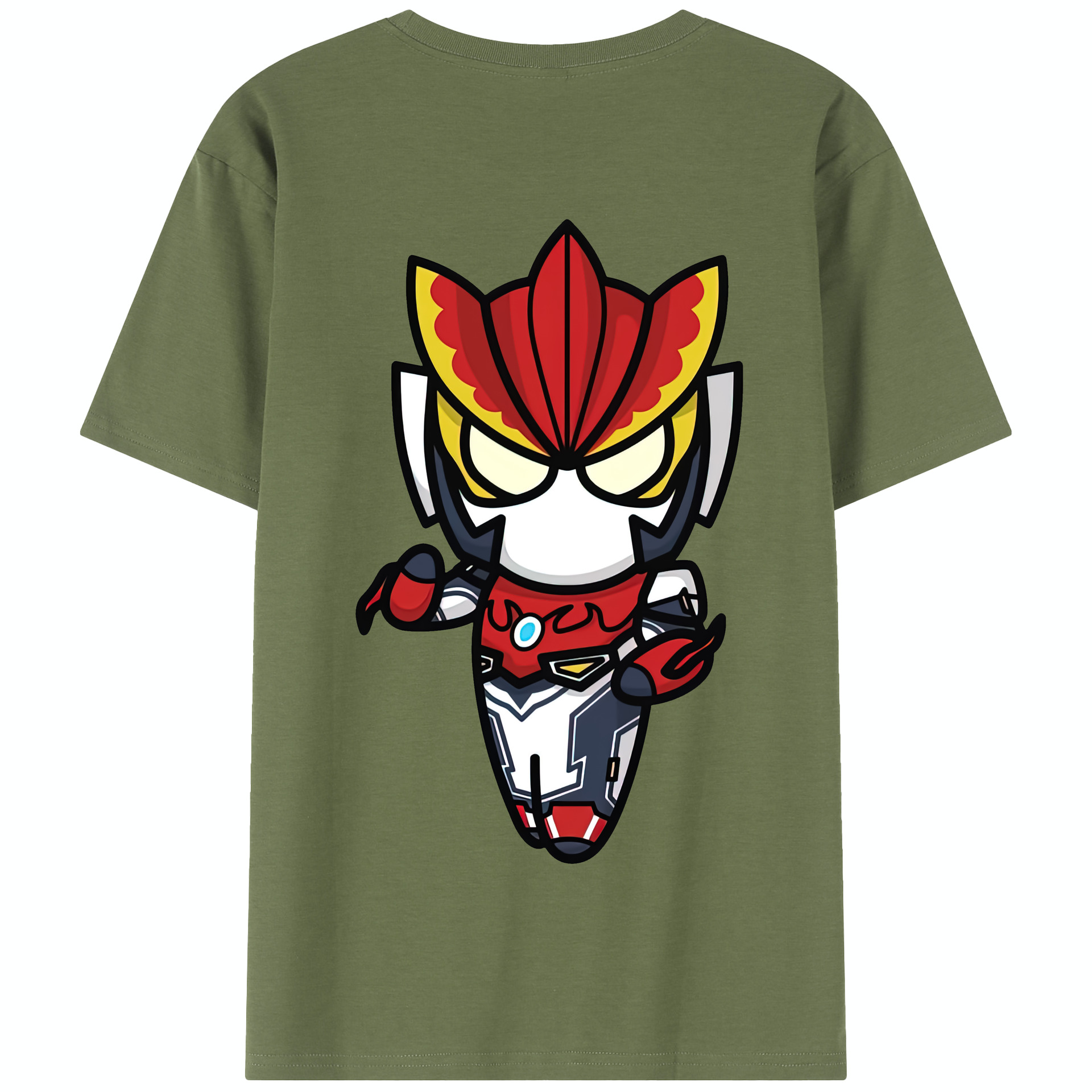 （画像用） ウルトラマン Ultraman 綿100％半袖Tシャツ（背面プリント）
